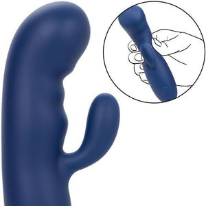 CalExotics – Cashmere duo soie bleu