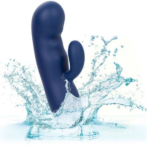 CalExotics – Cashmere duo soie bleu