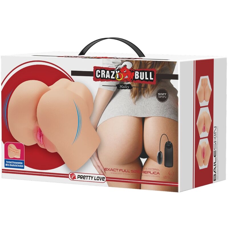 GEKKE BULL - VAGINA EN ANO REALISTICOS VIBRADOR HAILEY