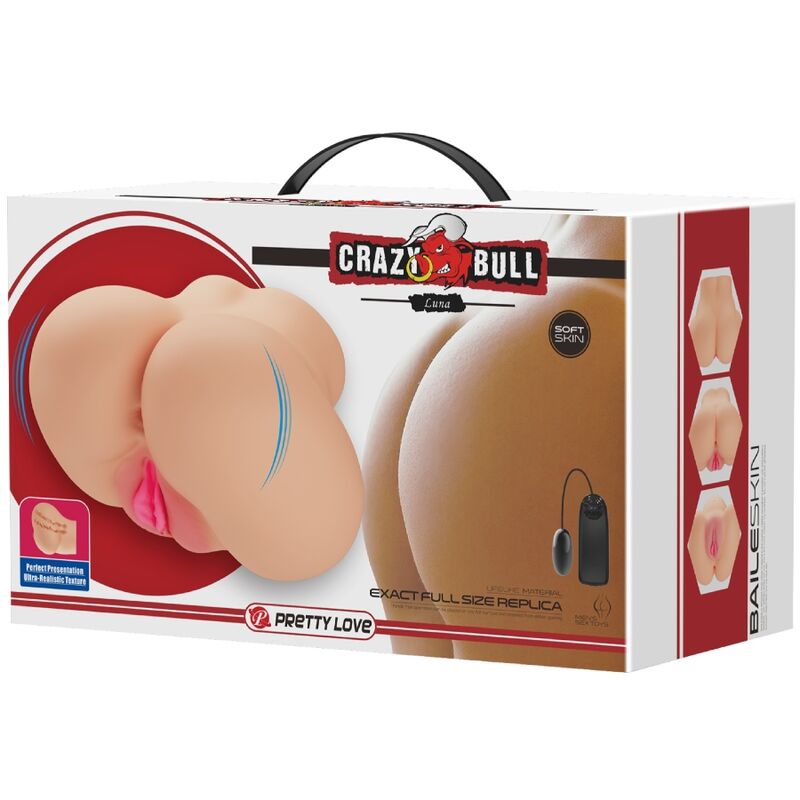 GEKKE BULL - VAGINA EN REALISTICOS VIBRADOR LUNA