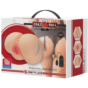 Crazy Bull – Vibrateur réaliste vagin et anus kylie