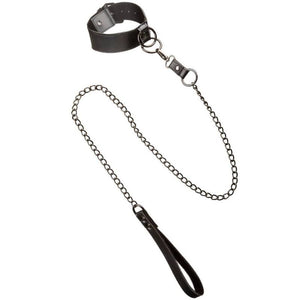 Collier avec laisse à chaîne