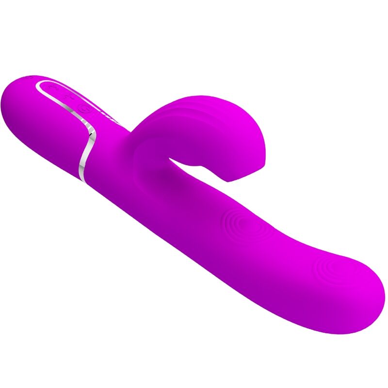 PRETTY LOVE - PERLITA VIBRADOR PUNTO G 3 IN 1 MULTIFUNCTION VIOETA