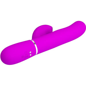 Pretty Love – Vibrateur point g multifonction 3 en 1 perlita violet