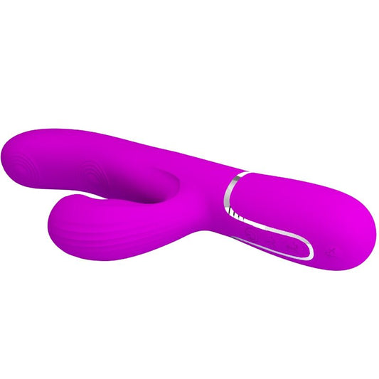 PRETTY LOVE - PERLITA VIBRADOR PUNTO G 3 IN 1 MULTIFUNCTION VIOETA