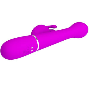 Pretty Love – Vibrateur dejon rabbit 3 en 1 multifonction violet