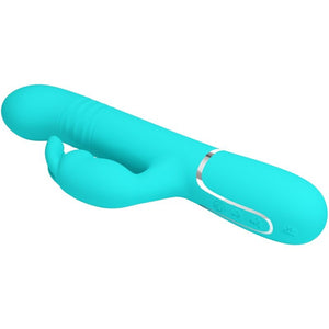 Pretty Love – Vibrateur coale rabbit perles vert aqua