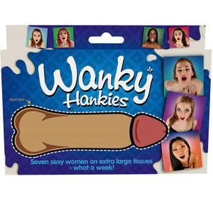 Spencer & Fleetwood – Wanky hankies 7 mouchoirs extra larges pour femmes