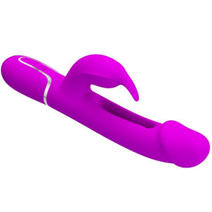 Pretty Love – Vibrateur dejon rabbit 3 en 1 multifonction fuchsia