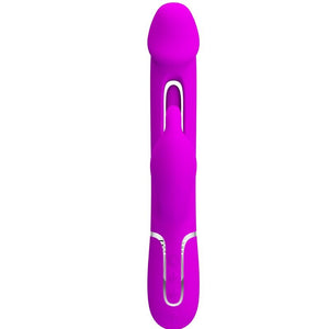 Pretty Love – Vibrateur dejon rabbit 3 en 1 multifonction fuchsia