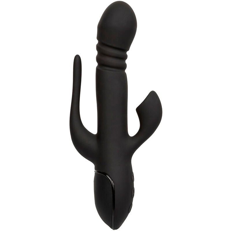 CALEXOTICS - DRIEVOUDIGE VIBRADOR EUPHORIA NEGRO