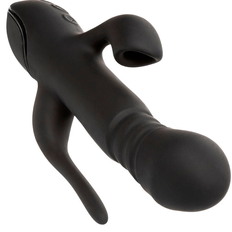 CALEXOTICS - DRIEVOUDIGE VIBRADOR EUPHORIA NEGRO