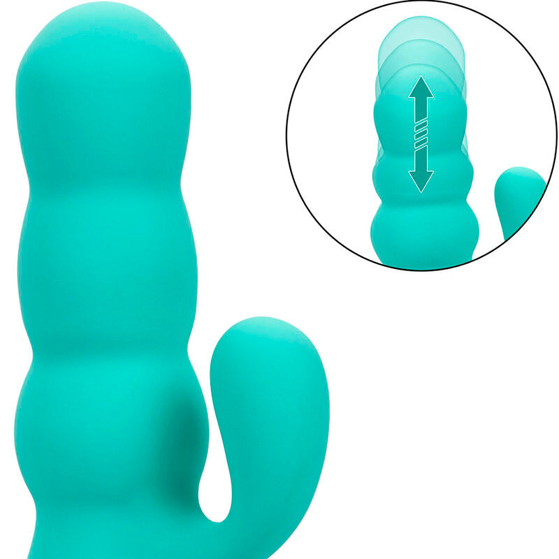 CALEXOTICS - DEL MAR DIVA VIBRADOR RABBIT VERDE AGUA DOOR CALIFORNIË DREAMING