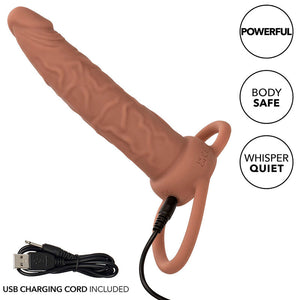 Gode ceinture double rechargeable