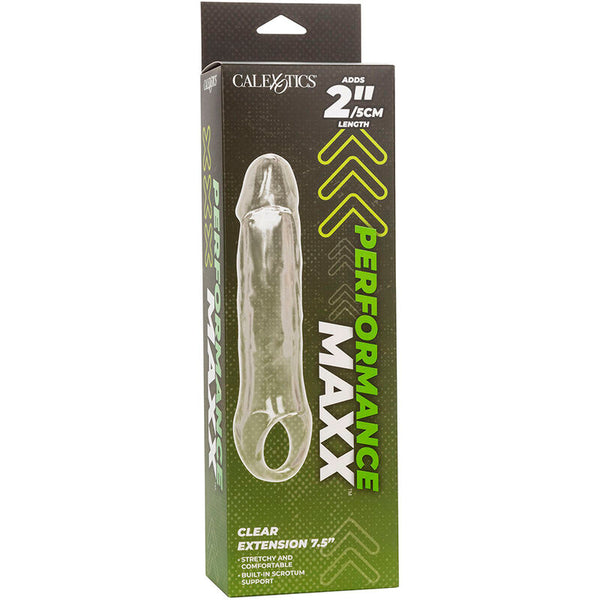 CALEXOTICS - PERFORMANCE MAXX EXTENSIÓN CLARA 7.5 TRANSPARANT