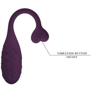 Pretty Love – Fisherman oeuf vibrant controle par application lilas