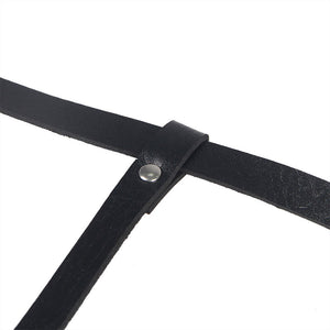 Subblime – Harnais de corps en cuir noir taille unique