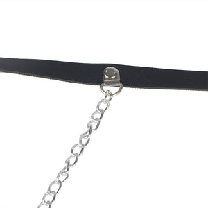 Subblime – Harnais ceinture cuir noir taille unique