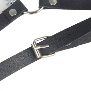 Subblime – Harnais ceinture cuir noir taille unique