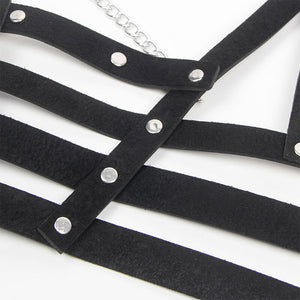 Subblime – Harnais corset avec chaîne détail taille unique