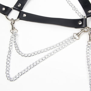 Subblime – Soutien-gorge harnais avec chaîne détail taille unique