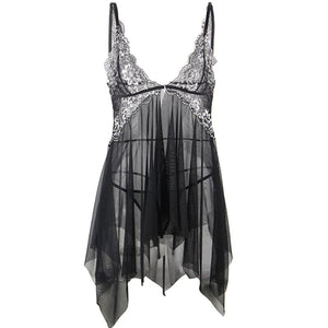Subblime – Babydoll tissu tulle poitrine dentelle