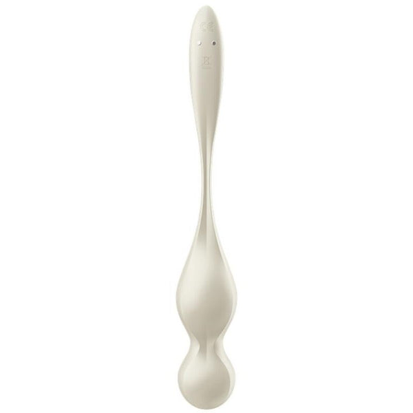 Satisfyer – Balles vibrantes de kegel love birds blanches