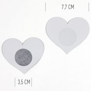 Cache-tétons Cœur - 2 paires