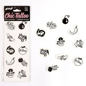 Tatouage temporaire Spicy Chic
