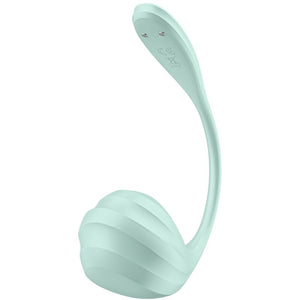 Satisfyer – Application gratuite stimulateur de point g pétale lisse vert d'eau