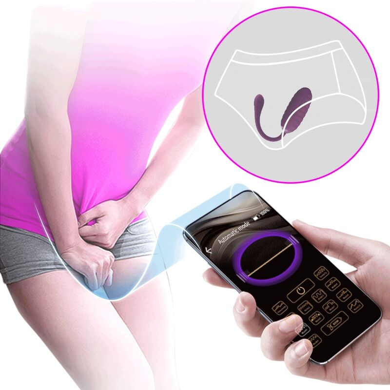 PRETTY LOVE - CASPER HUEVO RECHARGEABLE VIBRADOR MORADO