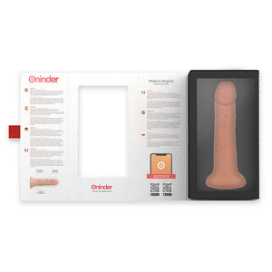 Oninder – Gode vibrateur bogotá moyen 9 vitesses naturel 20 cm -o- 4.2 cm - application gratuite