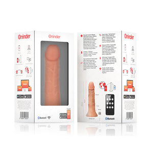 Oninder – Petit gode vibrateur bogotá 9 vitesses naturel 17.5 cm -o- 4 cm - application gratuite