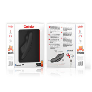 Oninder – Vibrateur rechargeable manila culotte 9 vitesses 9,6 cm X 2,6 cm application gratuite