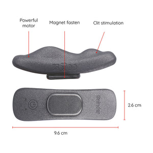 Oninder – Vibrateur rechargeable manila culotte 9 vitesses 9,6 cm X 2,6 cm application gratuite