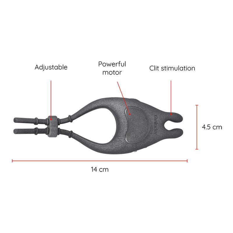 ONINDER - PAMPA ANILLO VIBRADOR ADJUSTABLE Y MULTIPOSICION - FREE APP