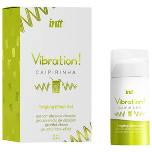 INTT – Gel vibrateur liquide caipirinha puissant stimulant intime 15 ml