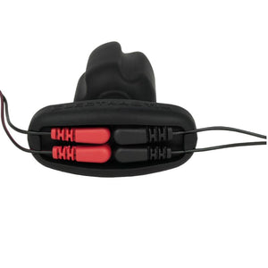 ElectraStim – Plug anal tartare quadripolar silicone noir