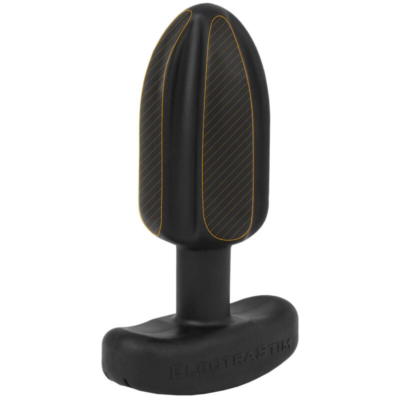 ElectraStim – Plug anal tartare quadripolar silicone noir