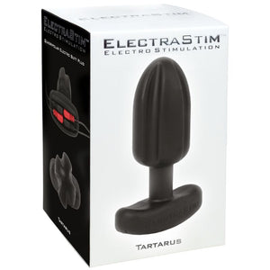 ElectraStim – Plug anal tartare quadripolar silicone noir