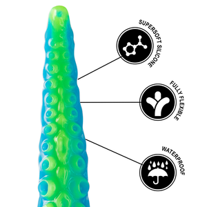 Epic – Gode tentacle mince fluorescent scylla grande taille
