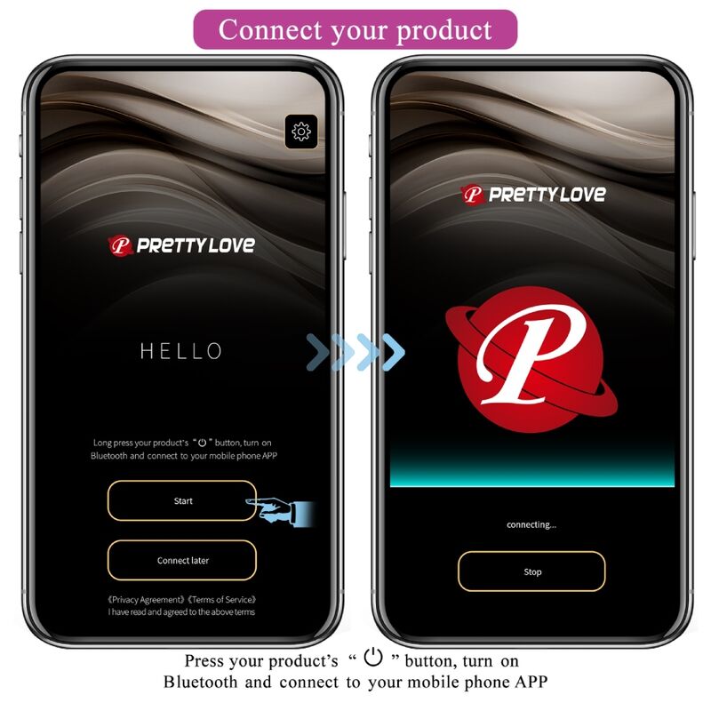 PRETTY LOVE - ETHAN RECHARGEABLE VIBRADOR LILA