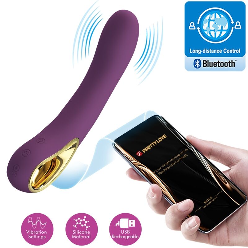 PRETTY LOVE - ETHAN RECHARGEABLE VIBRADOR LILA