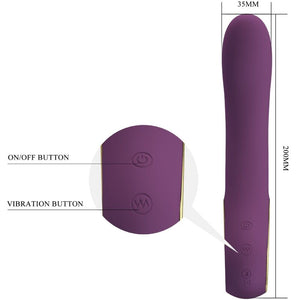 Pretty Love – Ethan vibrateur rechargeable violet