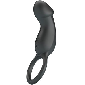 Pretty Love – Anneau anal et vibrateur warren noir