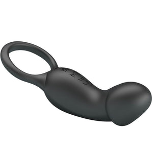 Pretty Love – Anneau anal et vibrateur warren noir