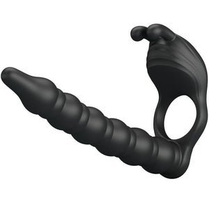 Pretty Love – Blackney anneaux pénis avec plug vibrateur