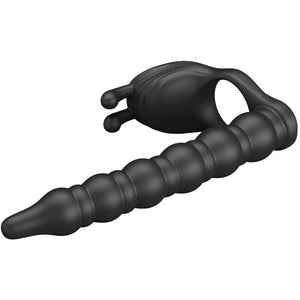 Pretty Love – Blackney anneaux pénis avec plug vibrateur