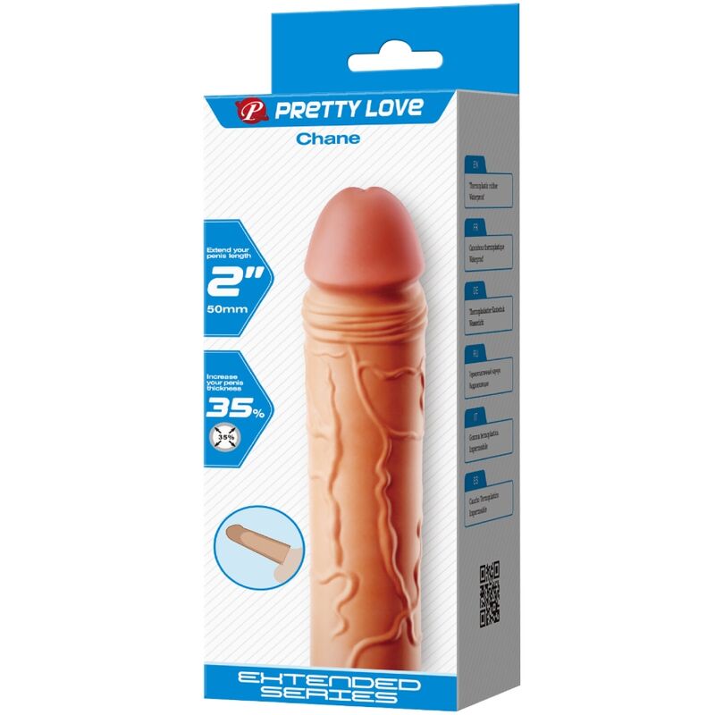 MOOIE LIEFDE - CHANE FUNDA DE PENE EXTENSORA NATUURLIJK