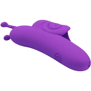 Pretty Love – Snail puissant stimulateur de doigts violet